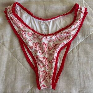 Blackbough Blair Ruffled Tease Bikini Bottoms XL